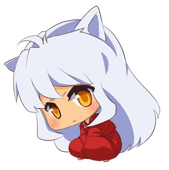 Blinking Inuyasha - short and stumpy by chocobikies on DeviantArt