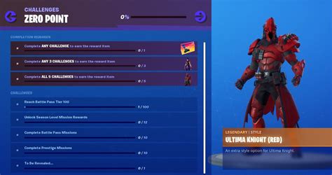 Fortnite Season X10 Zero Point Challenges Level Headed Road Trip And Rumble Royale Missions