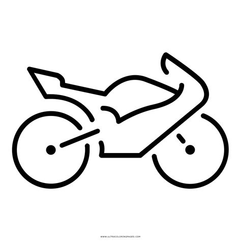 Dibujo De Motocicleta Para Colorear Ultra Coloring Pages