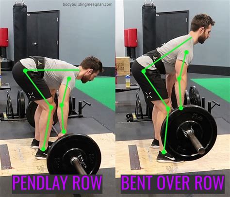 Pendlay Row Vs Bent Over Barbell Row For Building A Broader Back