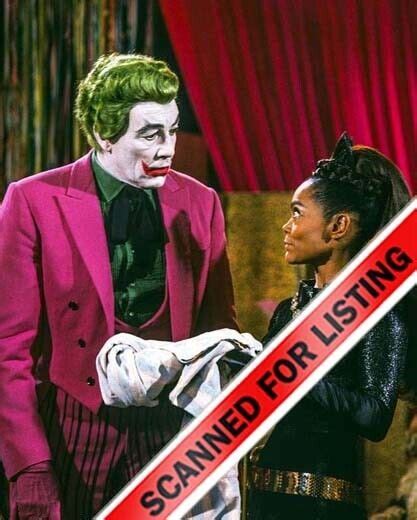 Eartha Kitt Cesar Romero Batman 60 S Tv Show Catwoman And Joker 8x10 Photo 859 Ebay