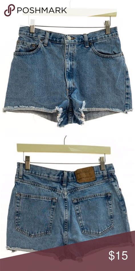 Abercrombie And Fitch High Waisted Denim Shorts 10 High Waisted