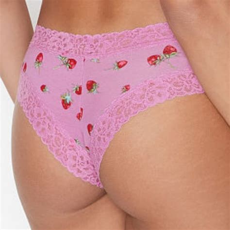 Victorias Secret Intimates And Sleepwear Just In Strawberry Cheeky