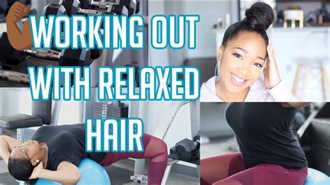 Working Out With Relaxed Hair Healthy Hair Care Routine For Relaxed