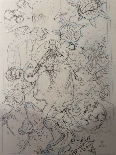 Doctor Strange By Mike Mignola Pencils Before Inking Rcomicbooks