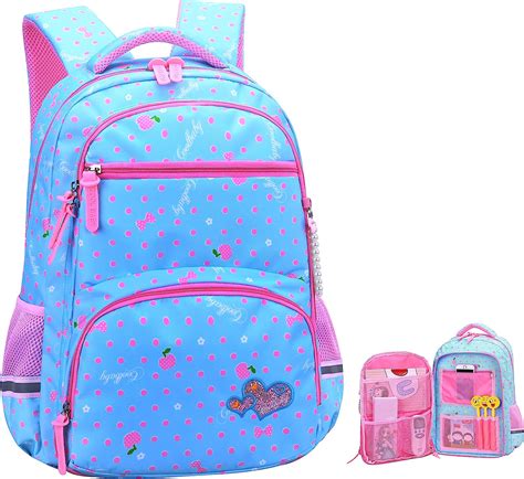 Girls Gola Pink Rucksack Backpack Sports Gym Womens Retro Shoulder