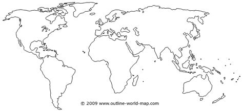 Outline Transparent World Map B1b Outline World Map Images