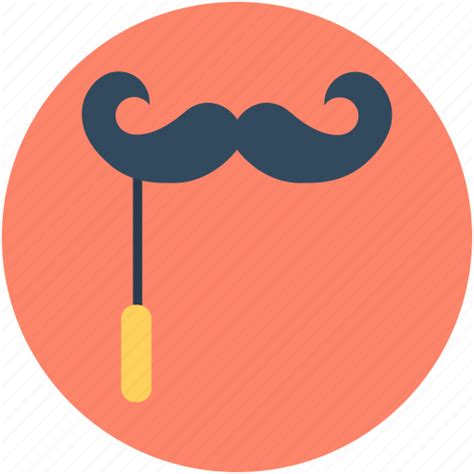 Costume Hipster Moustache Party Props Whisker Icon