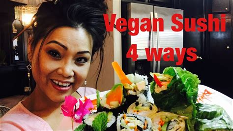 🇺🇸29 Vegan Sushi Best Vegan Sushi 4 Ways Myusa Life And Food 🥘 Youtube