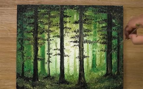 How To Paint A Forest 10 Amazing And Easy Tutorials