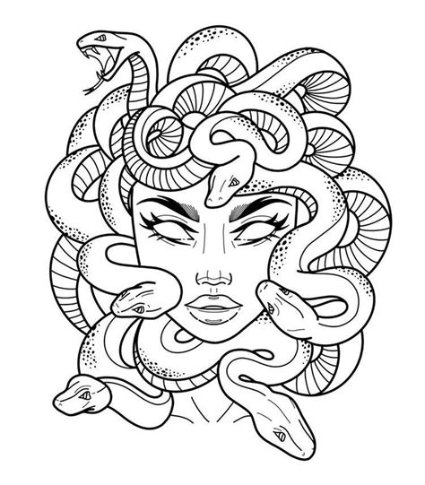 Medusa Tattoo Design Tattoo Design Drawings Line Art Drawings Tattoo