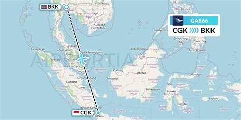 Ga866 Flight Status Garuda Indonesia Jakarta To Bangkok Gia866