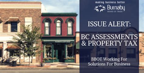 Bc Assessments And Property Tax Burnaby Board Of Trade