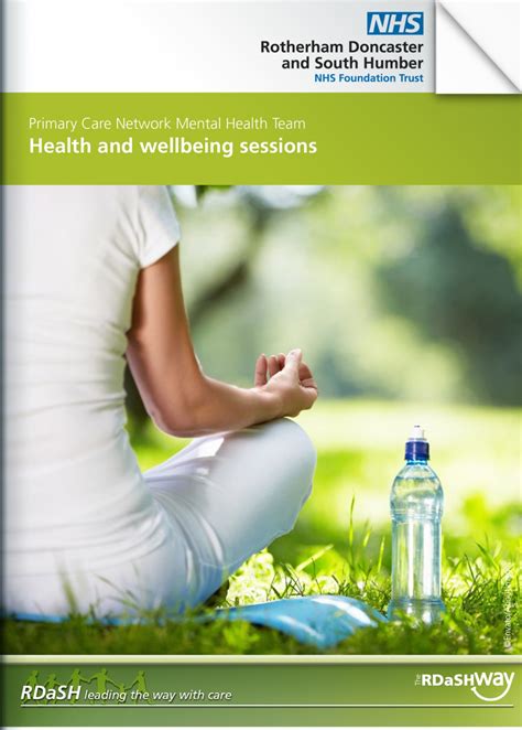 Health And Wellbeing Sessions Rdash Nhs Foundation Trust
