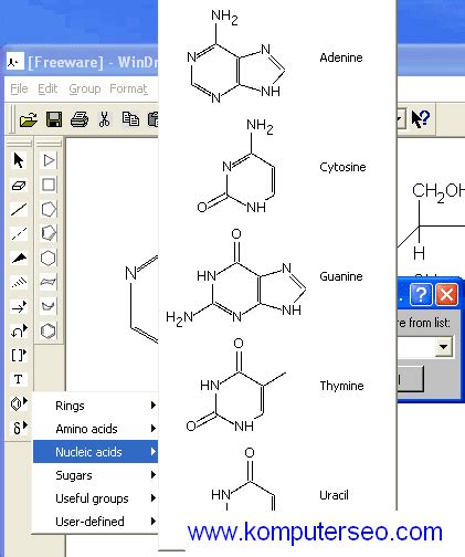Membuat Struktur Kimia Menggambar Geometri Molekul Menggunakan