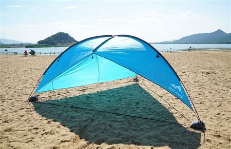 Oileus Super Big Canopy Tent With Sand Bags Easy Up Beach Tent Sun Shelter And Lightweight Sun