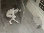 Naked Man In Ronald Reagan Mask And A Sock Caught On Cctv Daily Mail Online