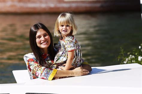 The Beautiful Bianca Balti And Her Daughter Mia In Matching