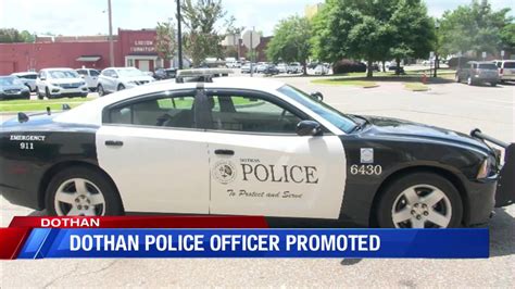 Dothan Police Officers Receive Promotions Wdhn