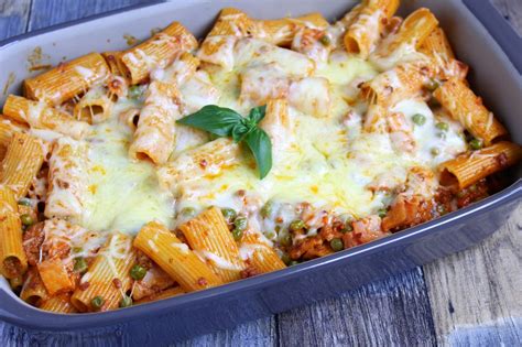 Rezepte mit Herz Rigatoni al forno