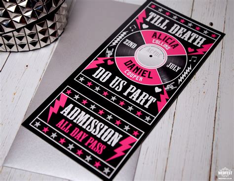 Namun, arya tidak mengenalinya dan mengaku tidak pernah menjalin hubungan. Till Death Do Us Part Wedding Invites | WEDFEST