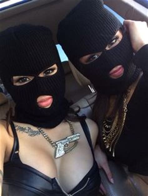 The story behind this picture: 68 Best Ski Mask Clique images | Gangsta girl, Gangster ...