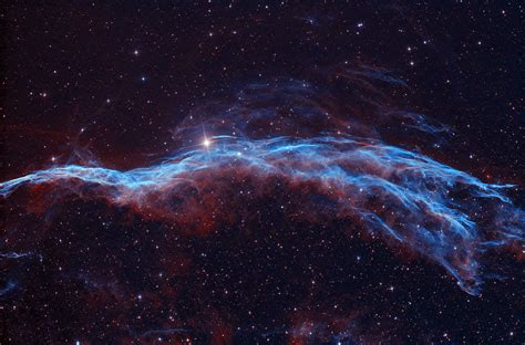 Ngc6960 The Veil Nebula Area Called The Witches Broom