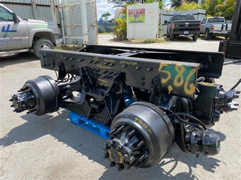 Hendrickson Haulmaax Cutoff Assembly Complete With Axles In Miami Fl