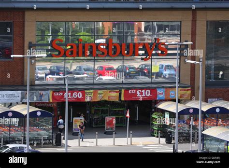 Sainsburys Stock Photo Alamy