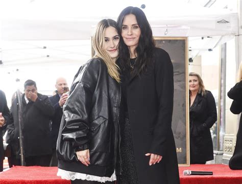 Courteney Cox Poses With Daughter Coco At Hollywood Walk Of Fame Star Ceremony — See The Photo