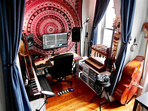 My happy place | Recording studio home, Music bedroom, Bedroom studio