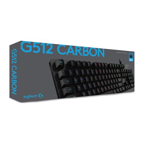 Logitech G512 Carbon Wired Mechanically Keyboard Us 920 009352 E Gate