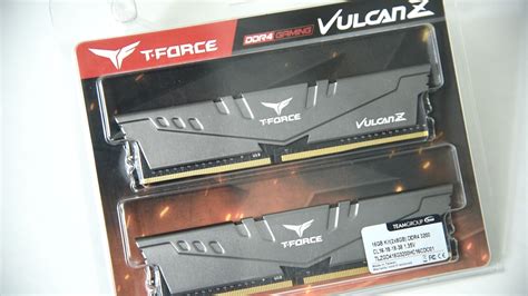 T Force Vulcan Z Ddr4 3200mhz Memory Review Goldfries