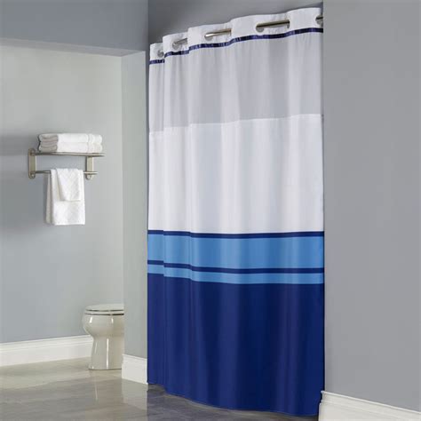 Perfect For Your Beachside Hotel Hookless Blue Print Brooks Shower