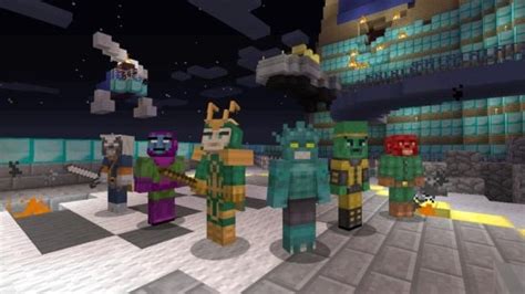 Minecraft On Xbox 360 Gets Avengers Skin Pack Dlc