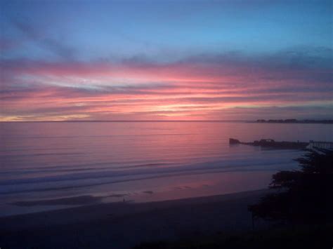 Sunset At Santa Cruz Ca Sunset Santa Cruz Photo Reference