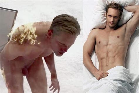 Alexander Skarsgård naked in True Blood at Movie n co