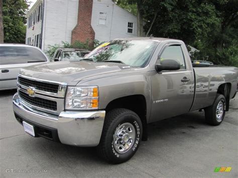 2007 Graystone Metallic Chevrolet Silverado 2500hd Ls Regular Cab