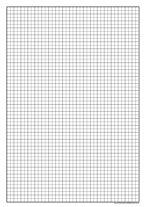 Free Printable 1 Inch Graph Paper