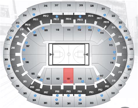 Staples Centre Seating Chart Lakers Elcho Table