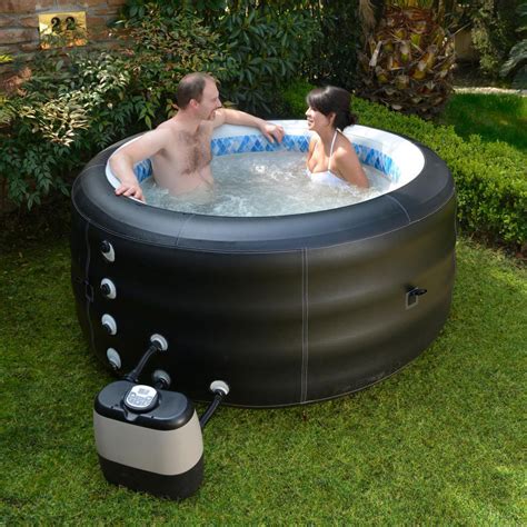 Bluewave Spas And Accessories Np5767 Pinnacle Spa Deluxe Inflatable Hot Tub