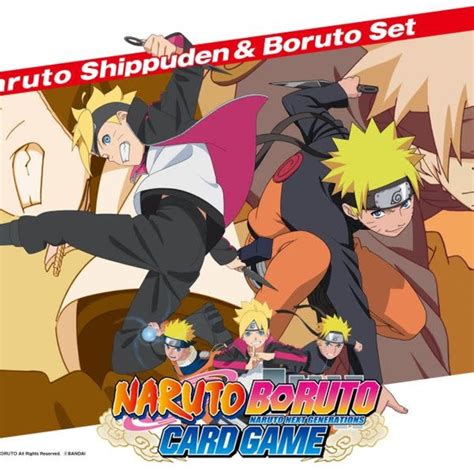 Naruto Boruto 2 Player Card Game Naruto Shippuden And Boruto Set Go4games