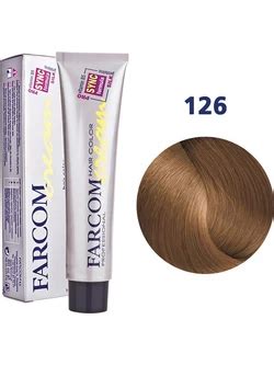 Farcom Hair Color Cream 117 Ξανθό Πολύ Ανοιχτό Πλατινέ Μόνιμη Βαφή