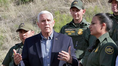 Pence Brings In Cameras To Show Conditions At Border Detention Centers Abc News