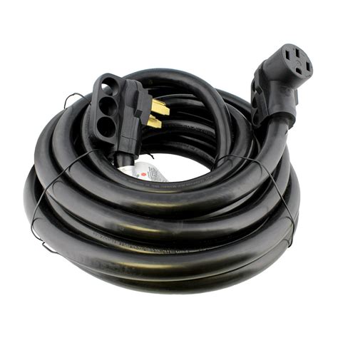 Dumble 50 Amp Rv Power Cord With Grip Handle 30 Foot 50a Rv
