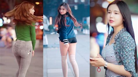 Street Fashion Tik Tok Chinese Girls Compilation 02 Youtube