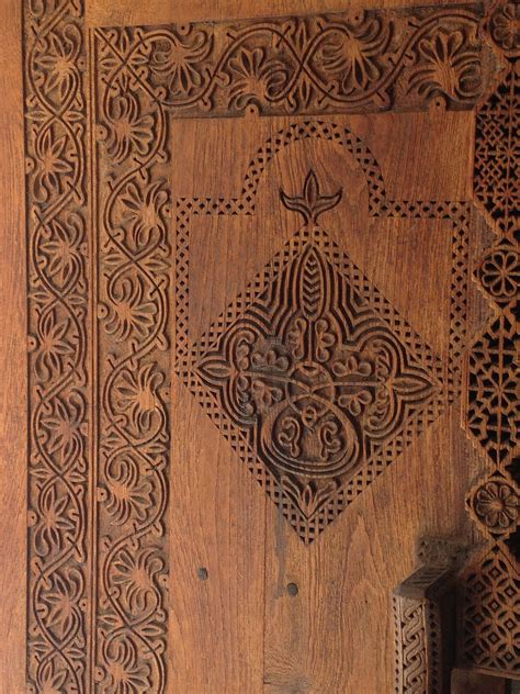 Fantastic Carved Door From Shieks Home In Middle East Dancing Farmer