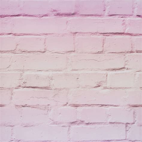Ombre Brick Wallpaper Pastel Pink Arthouse 909706