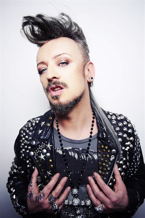 Boy george is a british singer, known for his flamboyant and androgynous image, who once fronted boy george was born george alan o'dowd on june 14, 1961, in eltham, london, to parents gerry. Boy George - Wikipedia