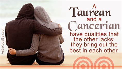 As gentle and understanding characters, no one can resist this sign's kindness and good sense of humor. Taurus and Cancer Compatibility: A Relationship Worth ...